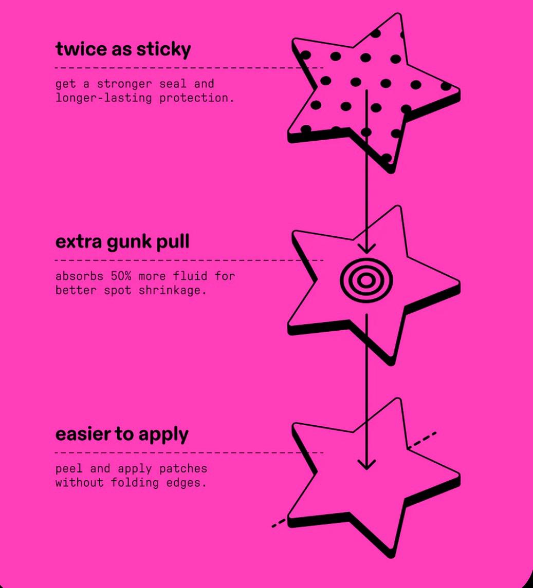 GlowStar™️ Hydrocolloid Acne Patches